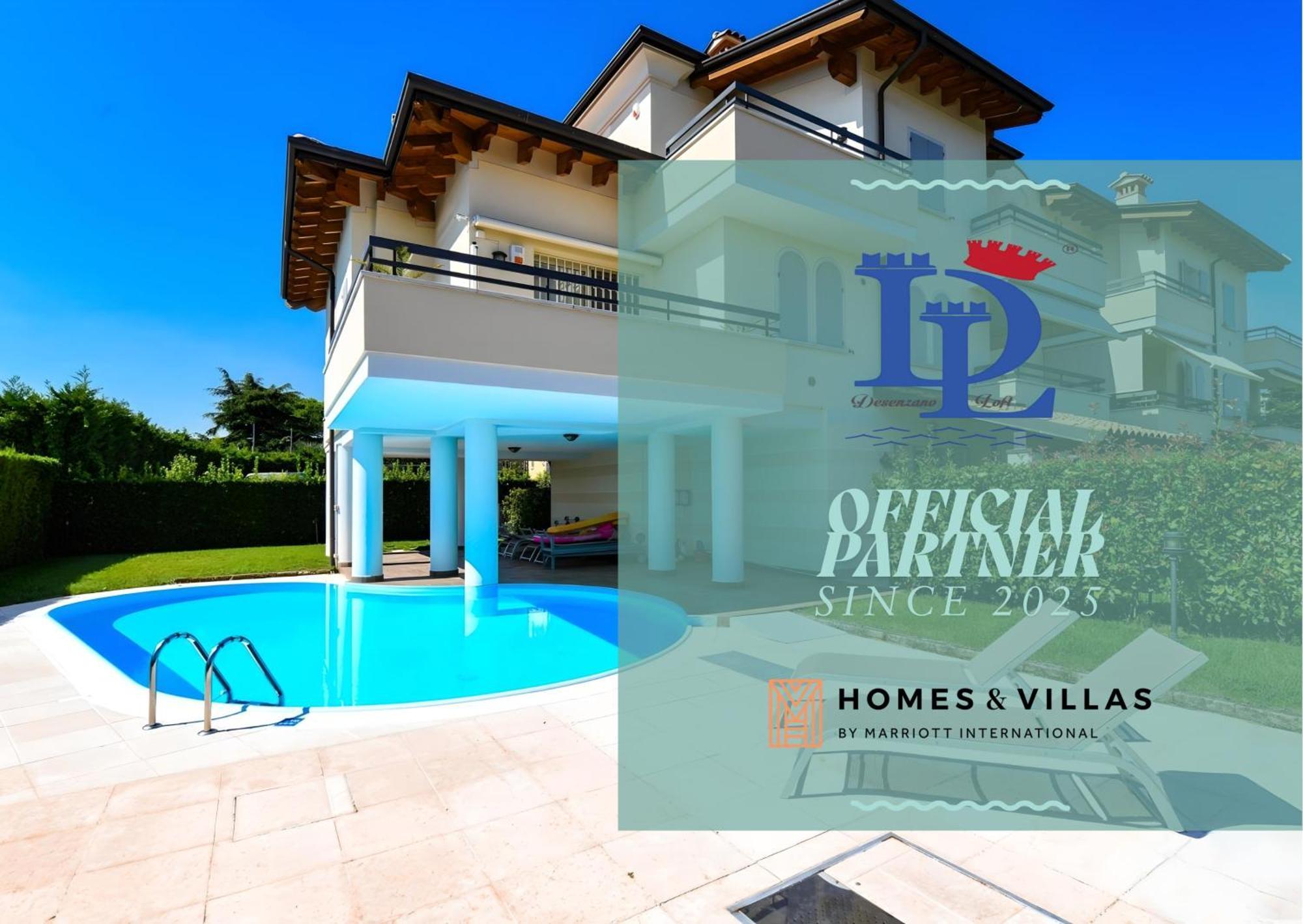 Desenzanoloft Official Partner Marriott Homes & Villas - Bea House, Sirmione With Private Garden And Share Pool Exterior foto