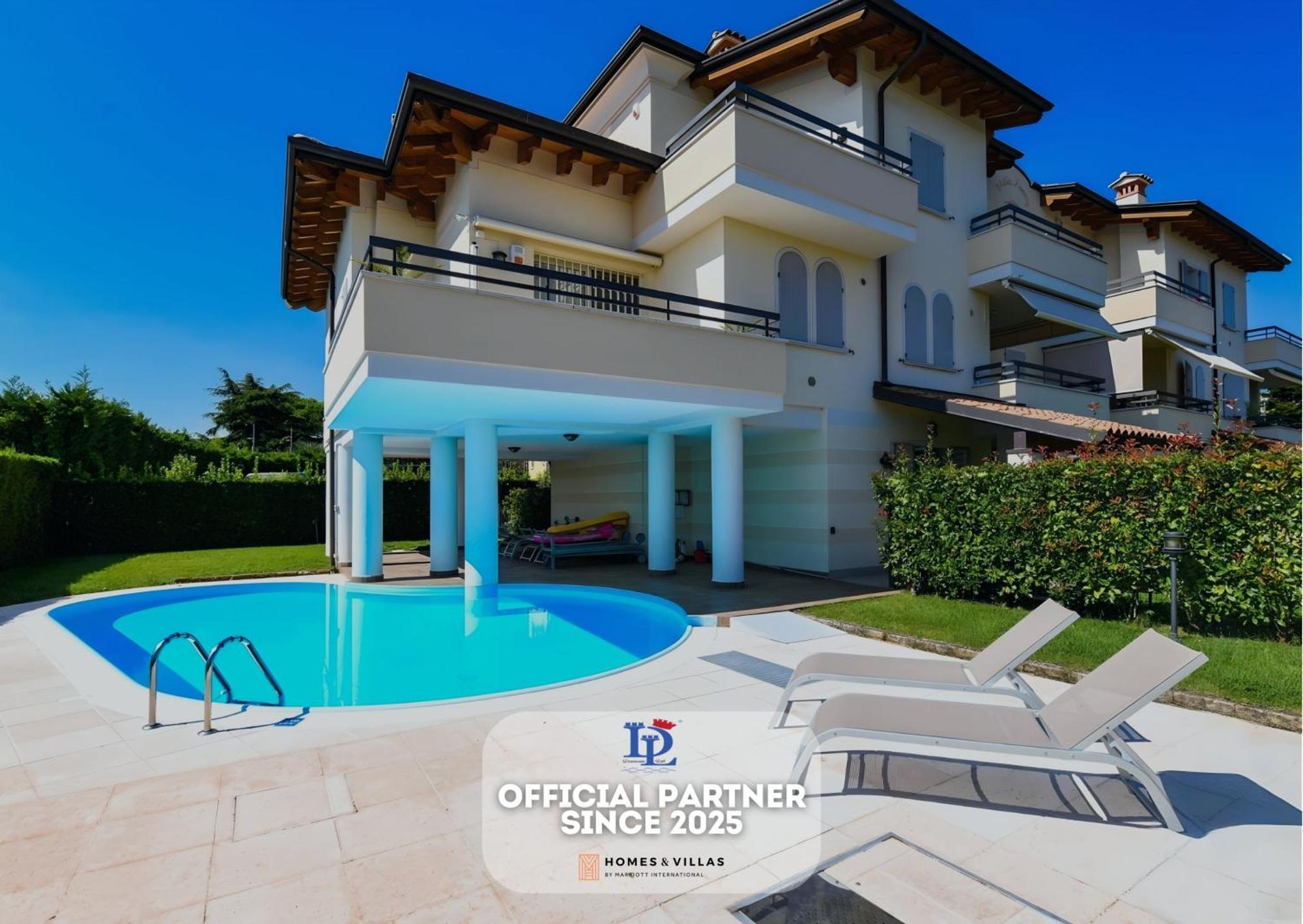 Desenzanoloft Official Partner Marriott Homes & Villas - Bea House, Sirmione With Private Garden And Share Pool Exterior foto